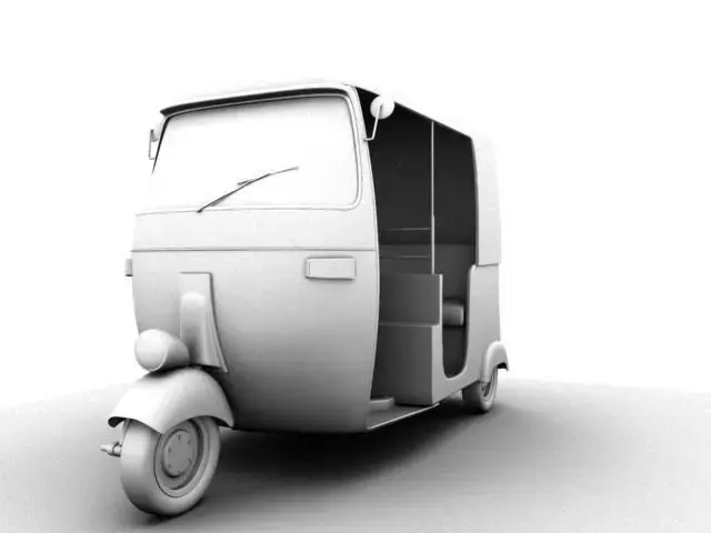 AUTO vehicle Low-poly 3D model