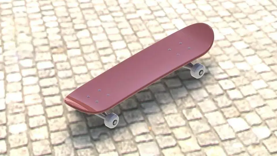 Skateboard Free 3D model shop