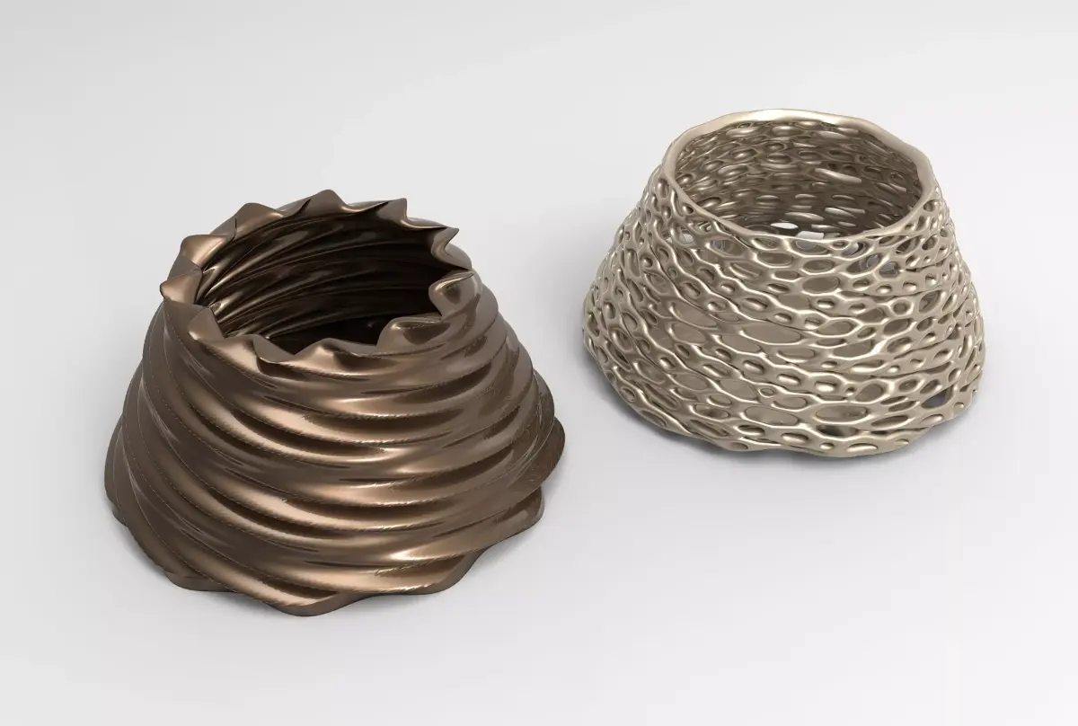 Vase Voronoi 55 3D print model