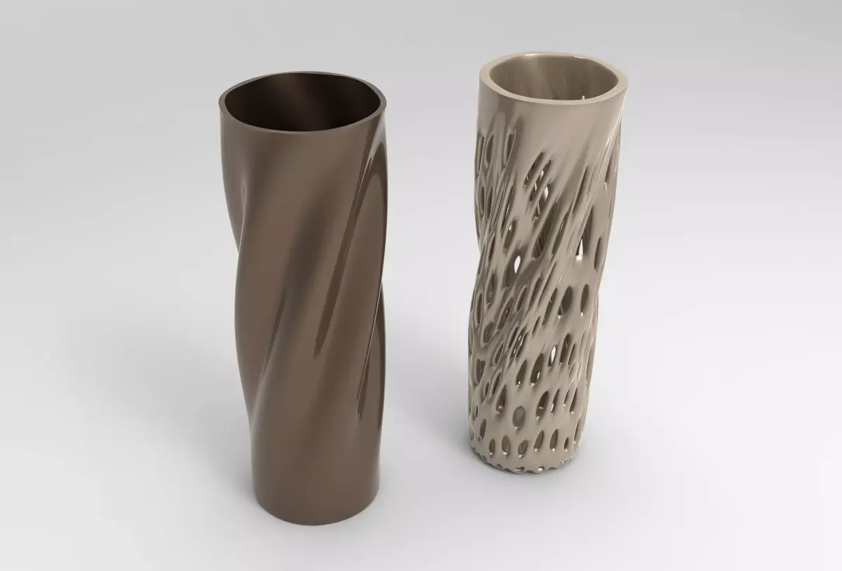 Vase Voronoi 92 3D print model