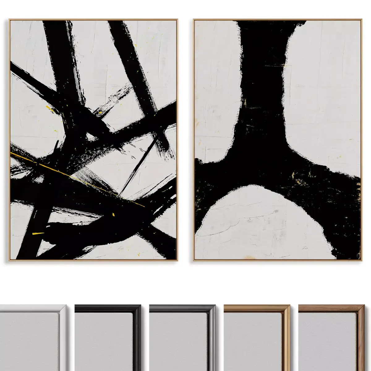 Abstract Painting Frame set 3D model 271