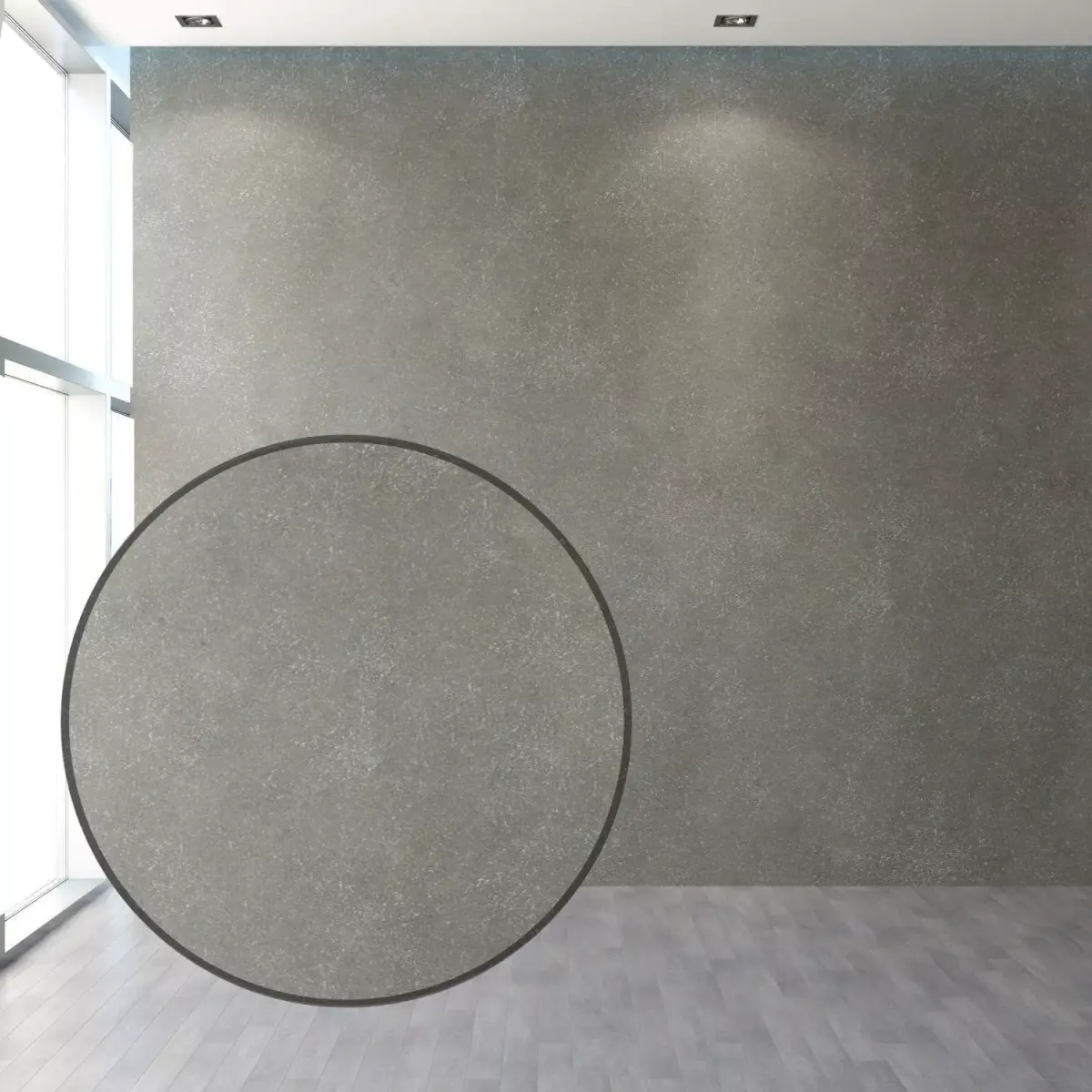 A set of decorative plaster Caparol granular Texture