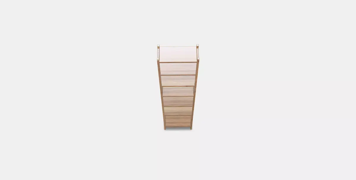 RAGRUND Shelving unit Low-poly 3D model