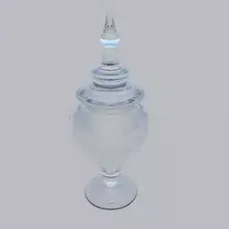 Glass vase 2 Free 3D model