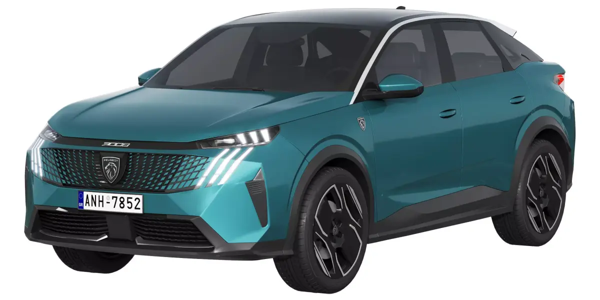 Peugeot e-3008 2024 3D model