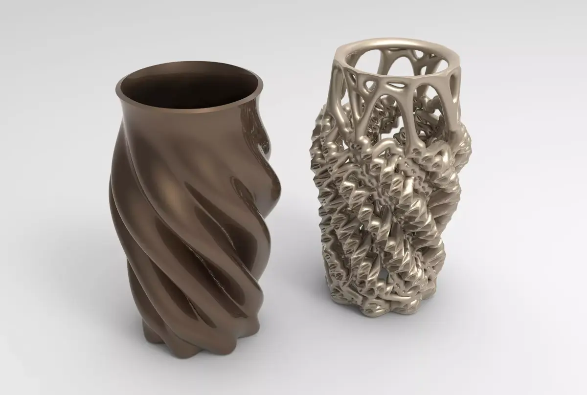Vase Voronoi 53 3D print model