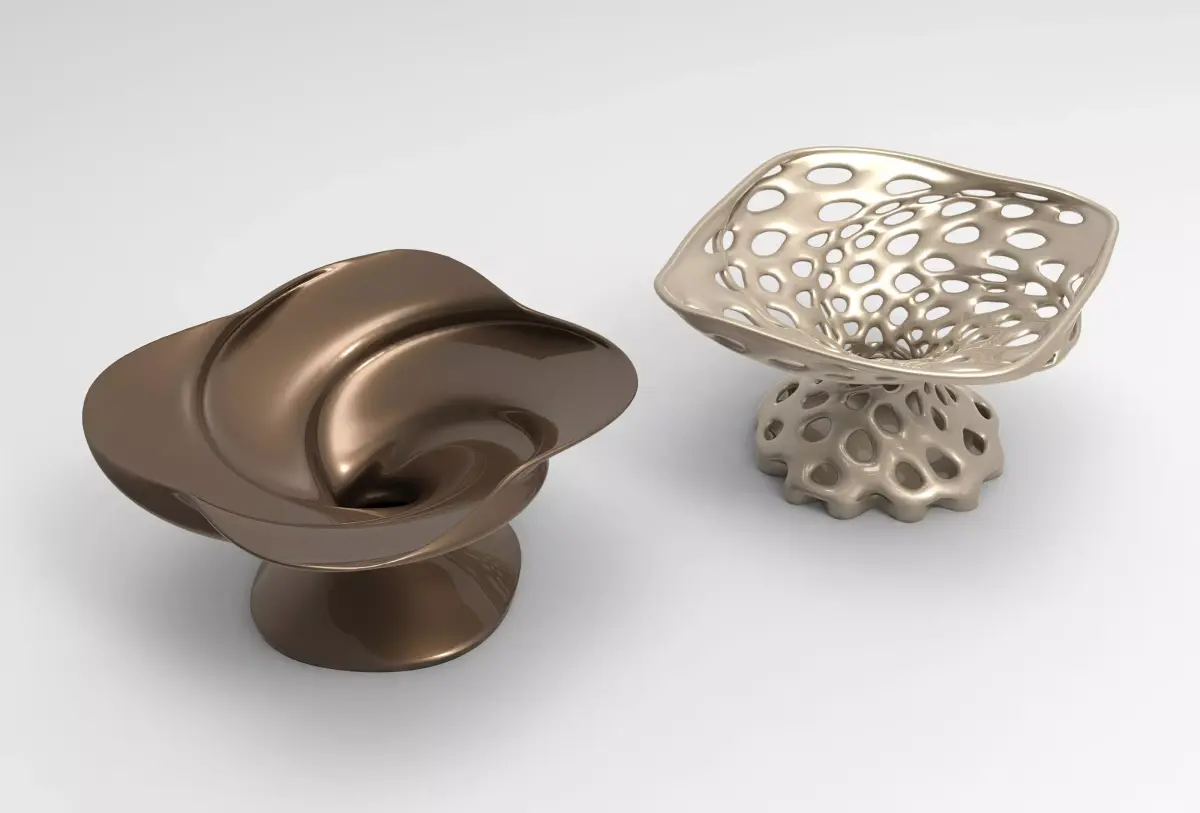 Vase Voronoi 89 3D print model