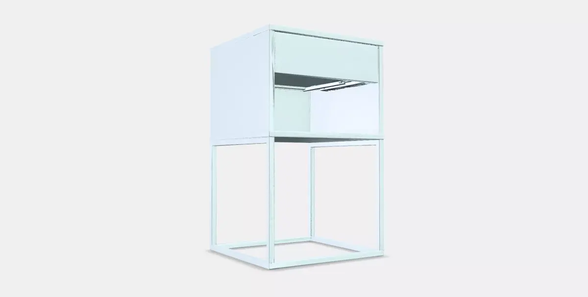 VIKHAMMER Bedside table Low-poly 3D model