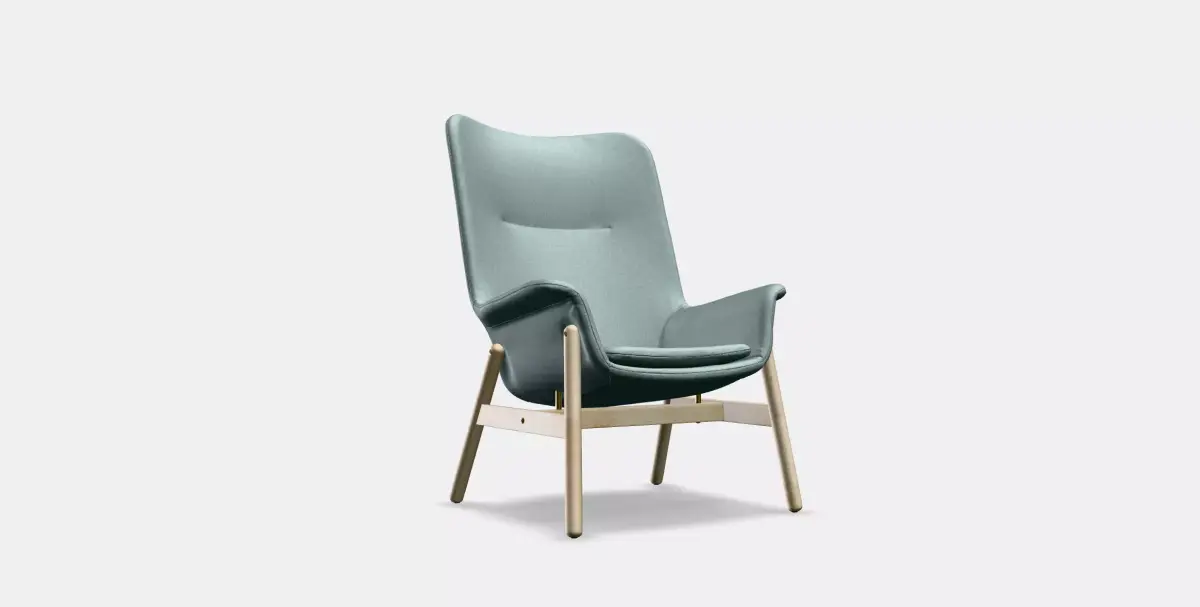 VEDBO High-back armchair 3 3D model