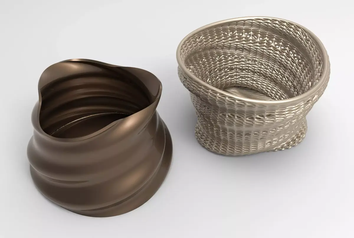 Vase Voronoi 25 3D print model