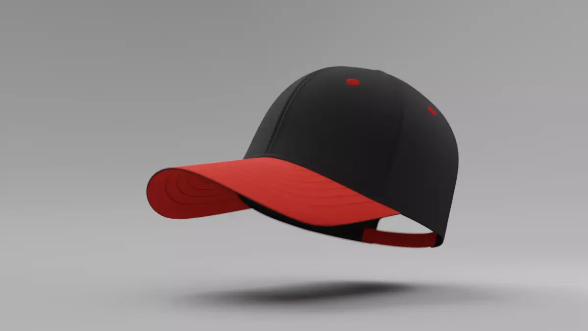Cap - 04 Low-poly 3D model
