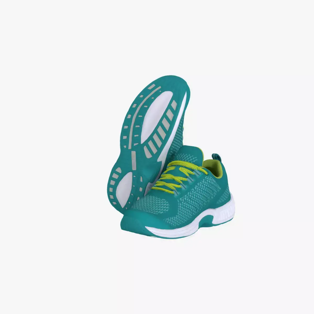 Orthofeet Women s Athletic Walking Shoes Low-poly 3D model