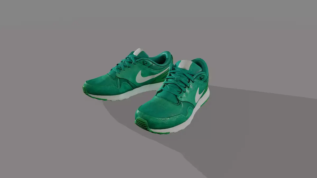 Nike Shoes Low-poly 3D model get
