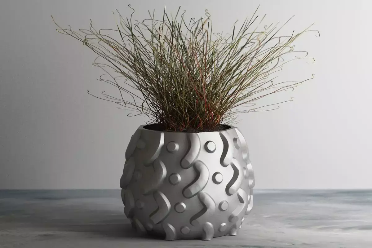 vase pot planter 3d print 836  3D print model