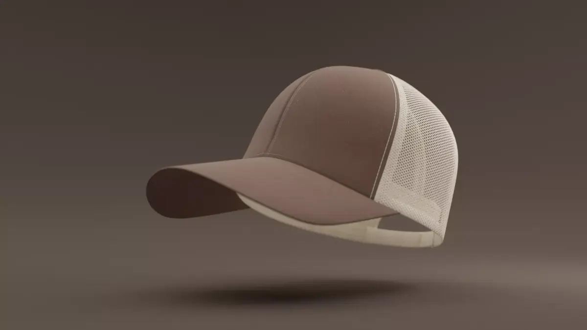 Cap - 03 Low-poly 3D model
