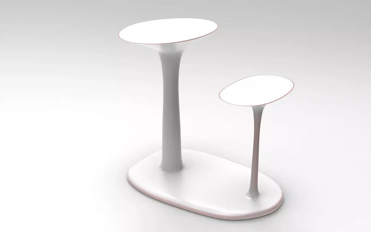 Pusto Children Desk Set Low-poly 3D model