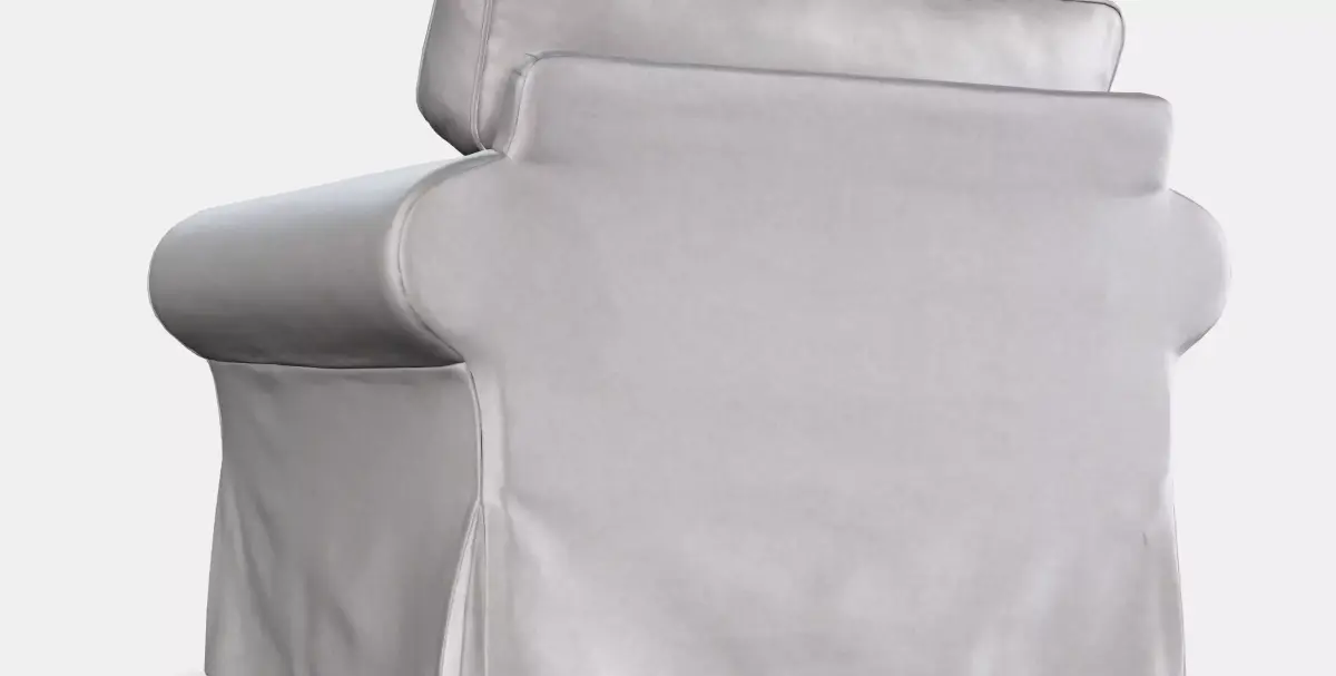 EKTORP Armchair 1 Low-poly 3D model
