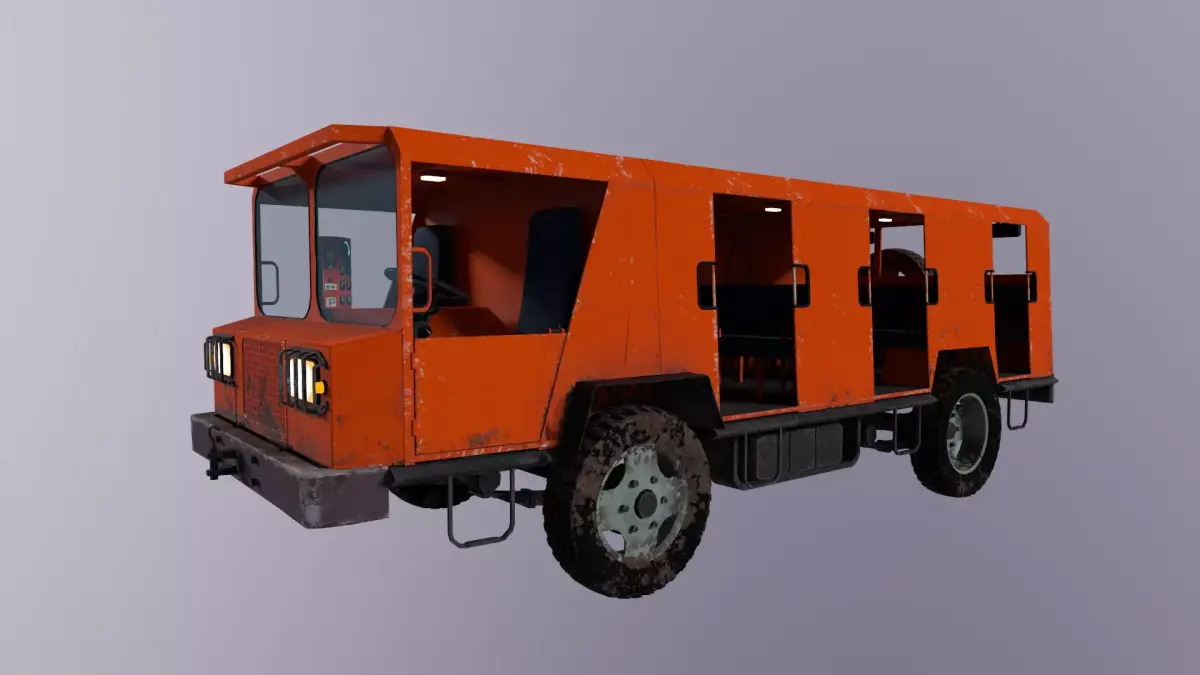 Service Car MOLE 3D model