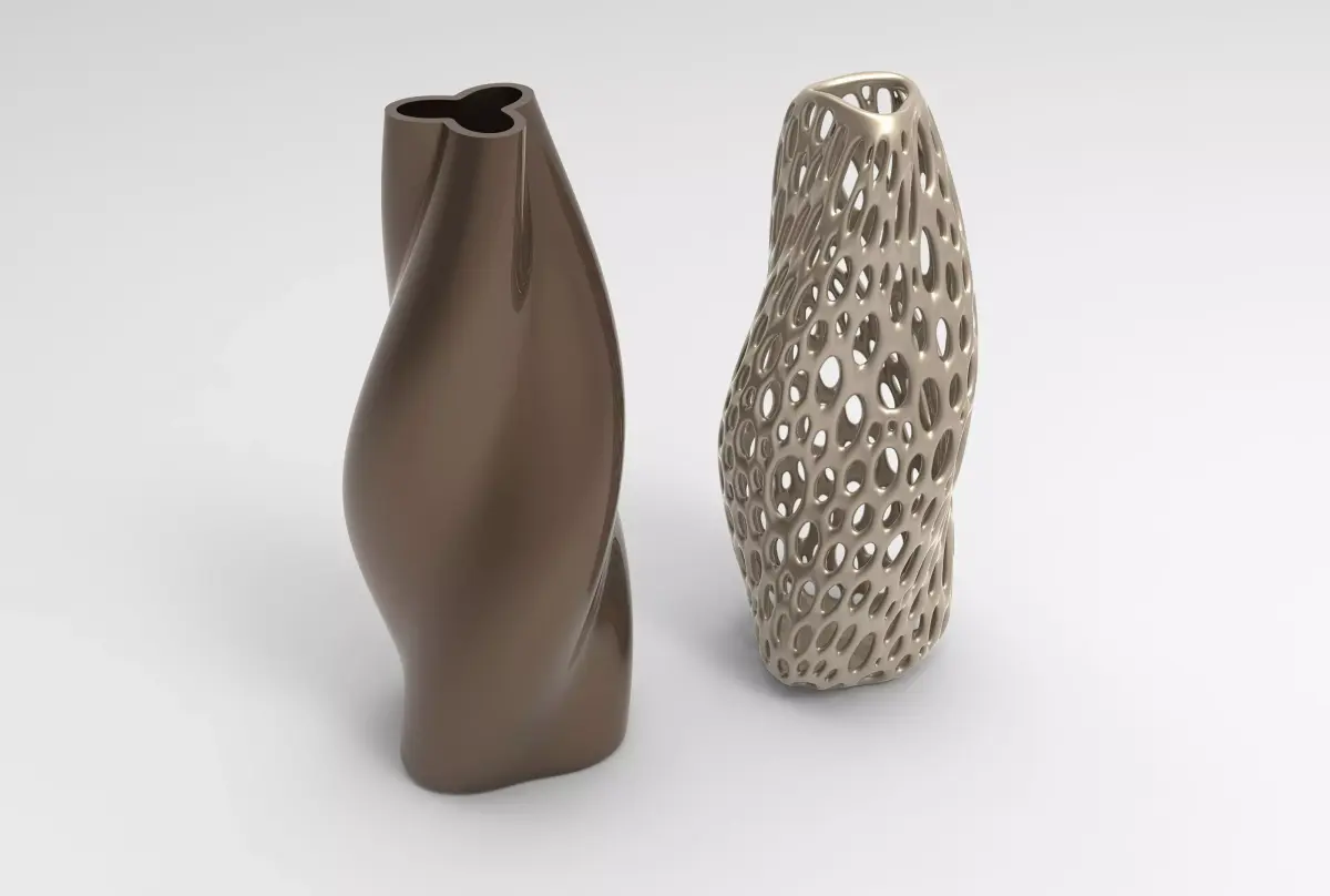 Vase Voronoi 63 3D print model