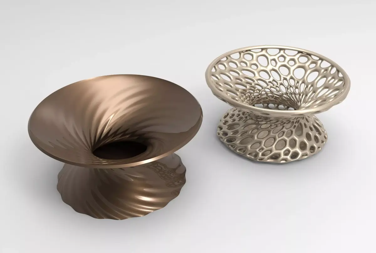 Vase Voronoi 61 3D print model