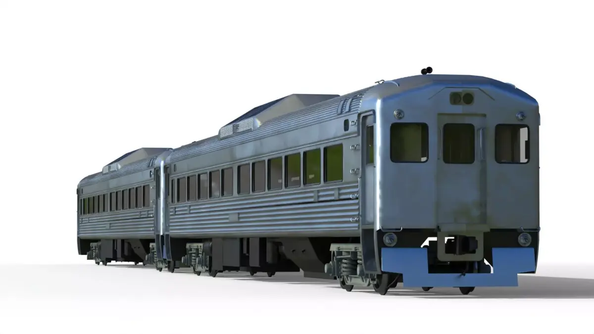 Budd Rail Diesel Car RDC 3D model
