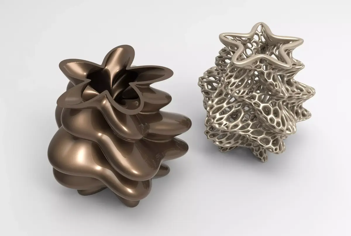 Vase Voronoi 59 3D print model