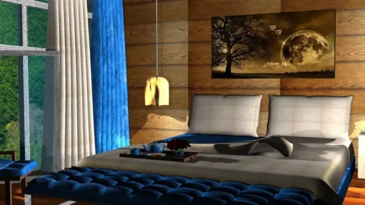 Luxury BedRoom 3D model