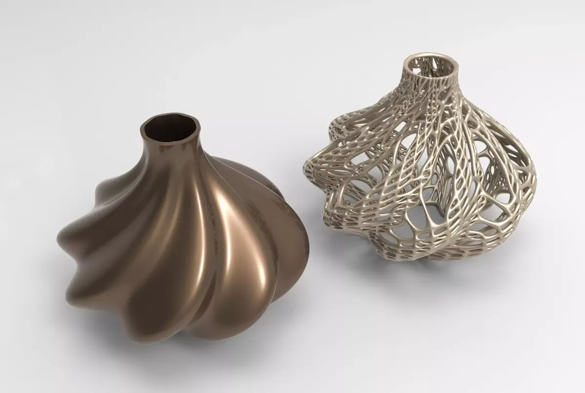 Vase Voronoi 11 3D print model
