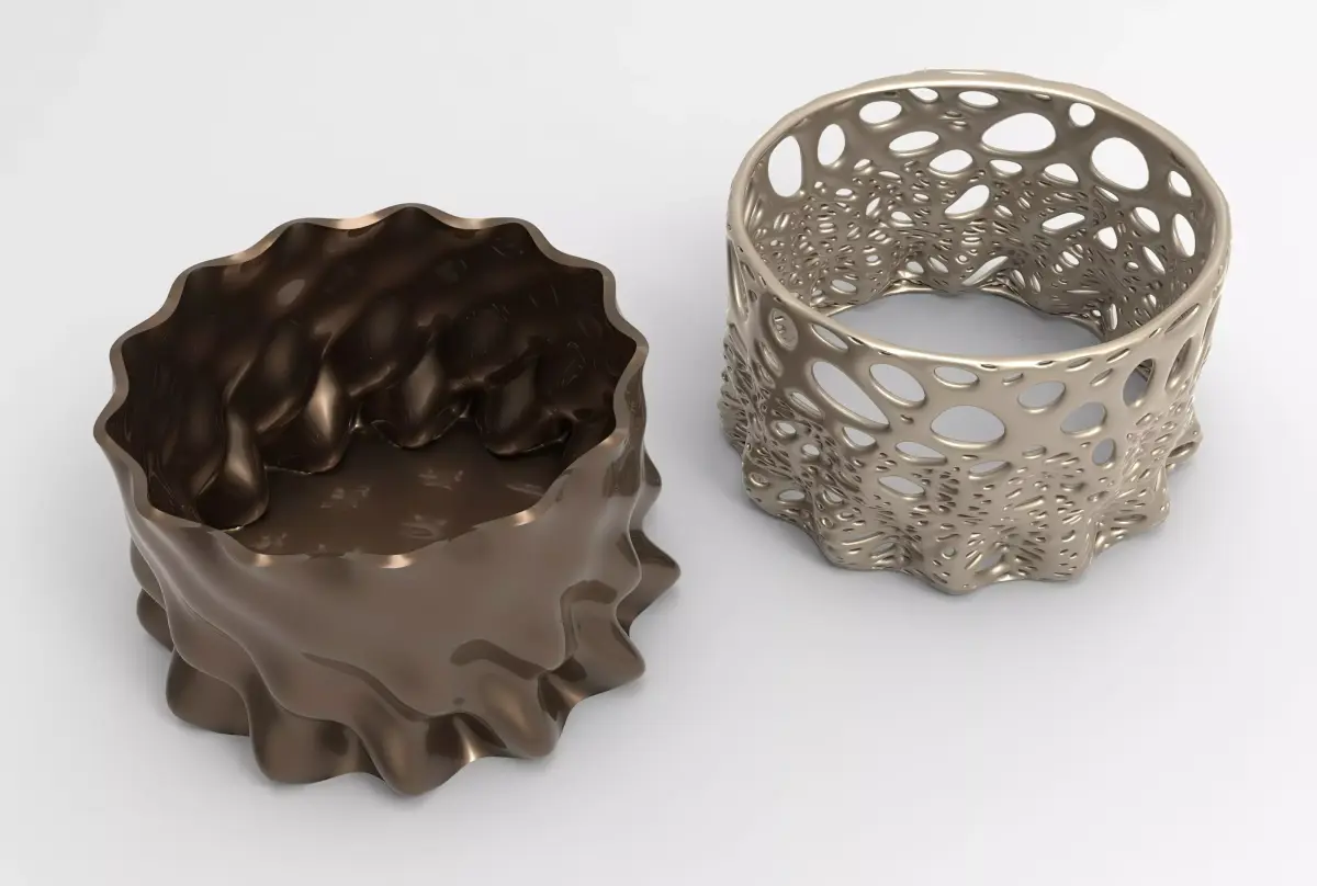 Vase Voronoi 22 3D print model