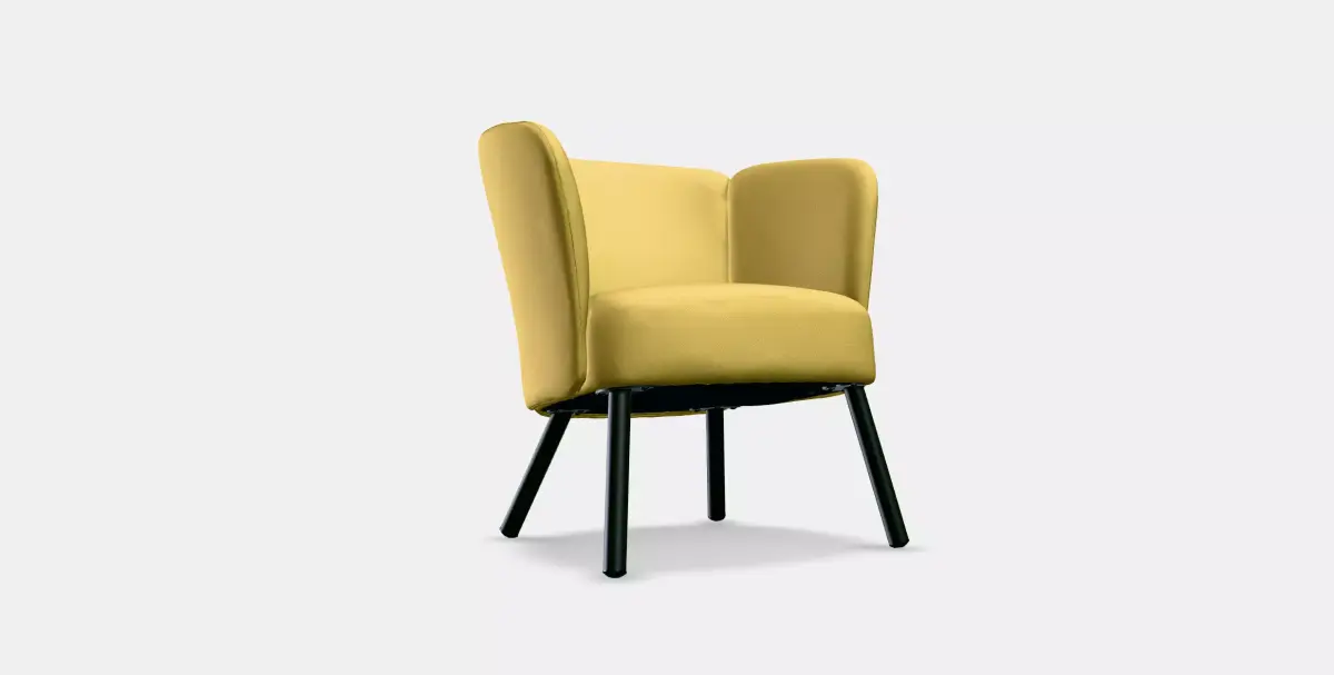 HERRAKRA Armchair Low-poly 3D model