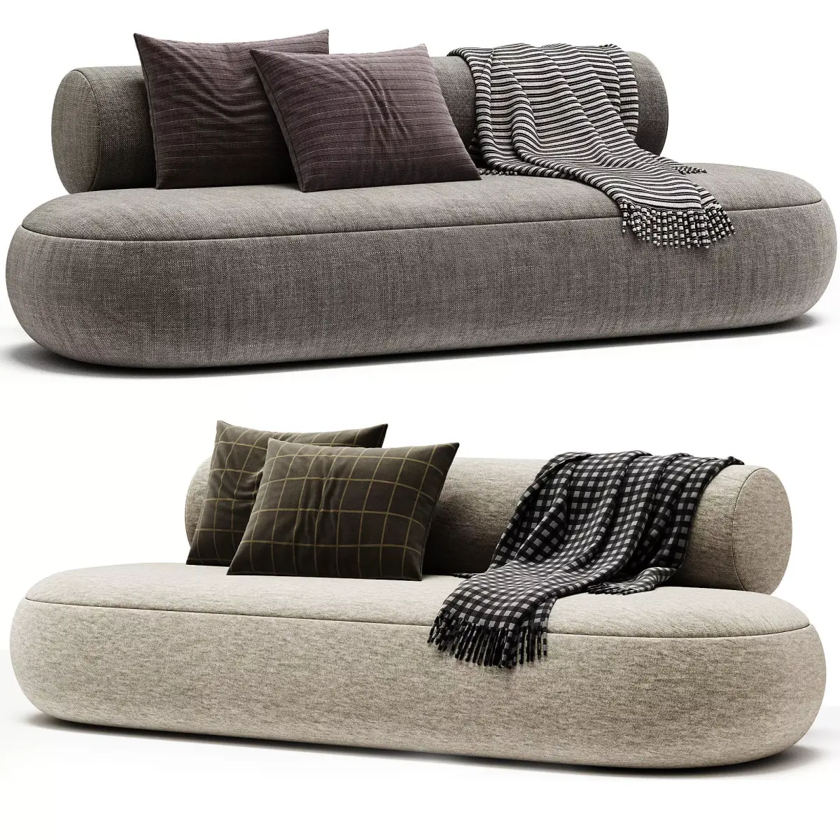 Hippo Sofa By Norr11 3D model