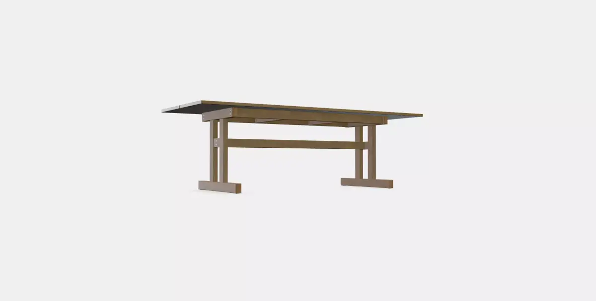KLIMPFJALL Dining table Low-poly 3D model