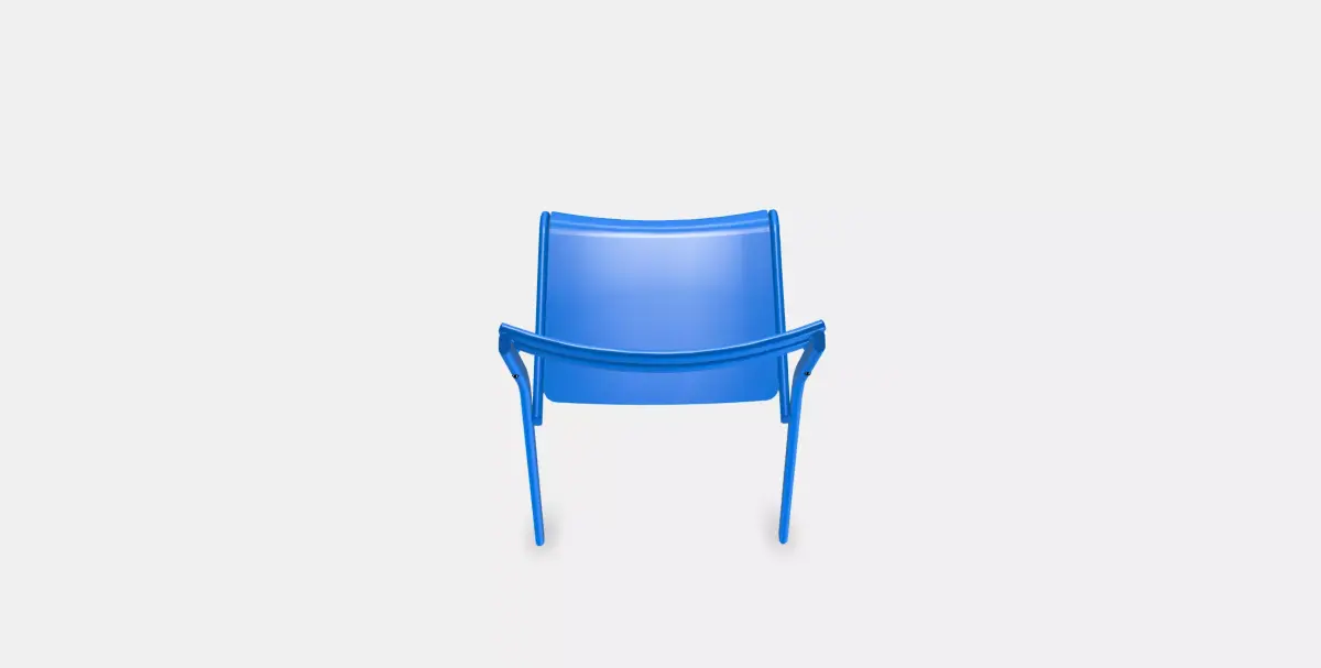 GENESON Chair 1 Low-poly 3D model