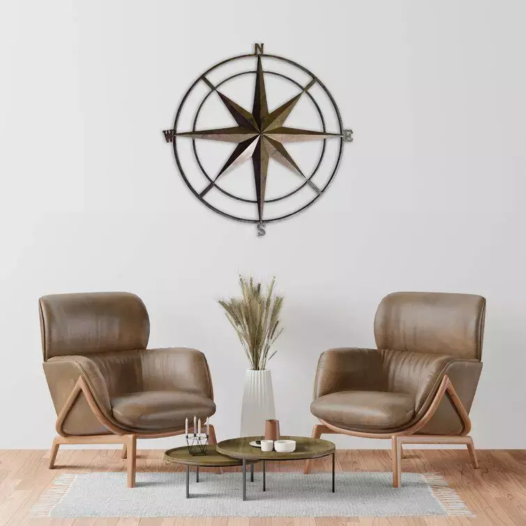 Outdoor Metal Wall Decor 3D model