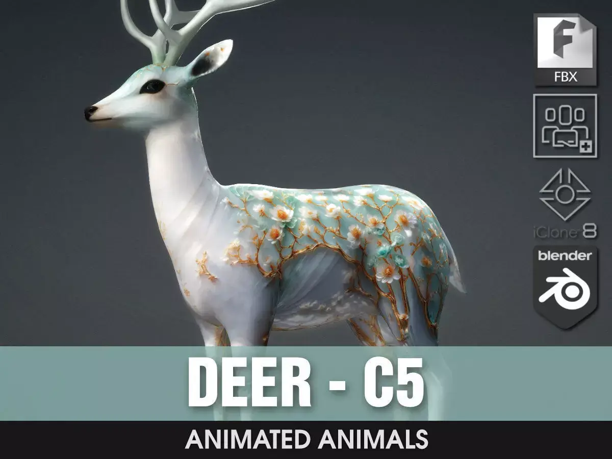 Deer-C5 3D model