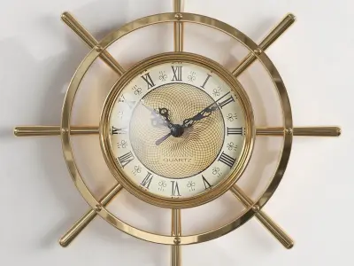wall clock 54 3D model