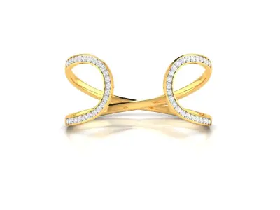 Solitaire Wedding Engagement Ring 3D print model