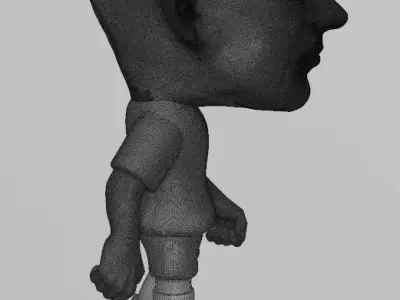 Edin Dzeko - Football Player 3D model