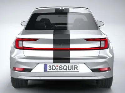 Polestar 2 BST 2023 3D model