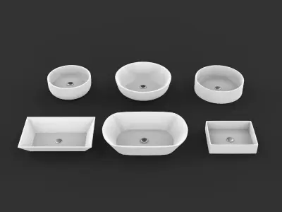 Vessel sink 3D model