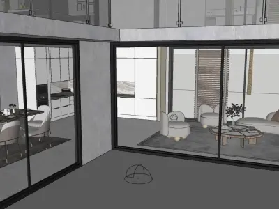 Modern Villa  3D model purchase