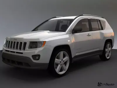 Jeep Compass 2011 3D model
