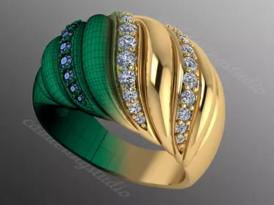 Ring od338 3D print model