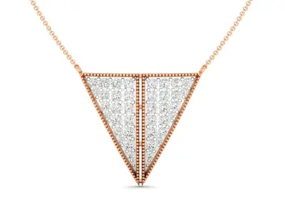 Women necklace 3dm stl render detail  3D print model