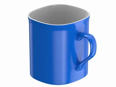 Coffee Mug Black 3D model