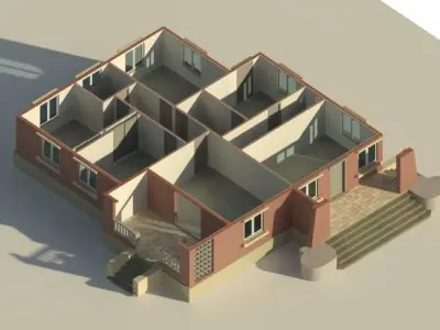 SF-02 house 3D model