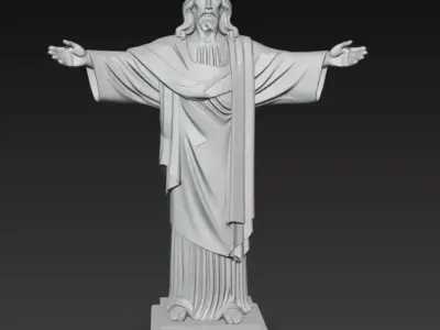 Jesus Christ 3D Model for Print 3D print model
