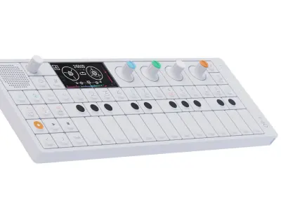 Teenage Engineering OP-1 Portable Synthesizer White 3D model