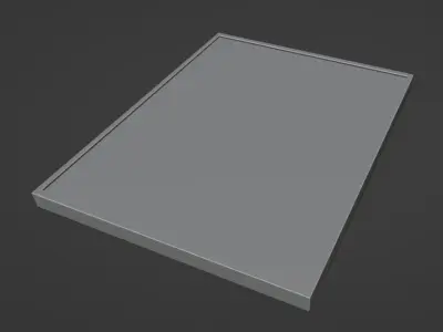 Pop Wall Art - Modern Colorful 3D Artwork - Blender Low-poly 3D model