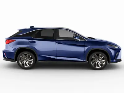Lexus RX 450h 2016 3D model